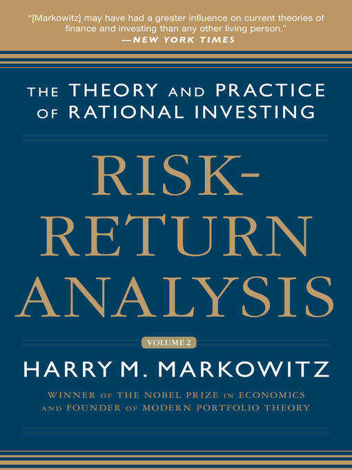 Title details for Risk-Return Analysis, Volume 2 by Harry M. Markowitz - Available